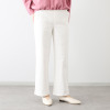 シーン コットン混 ツイルストレッチ ストレートパンツ