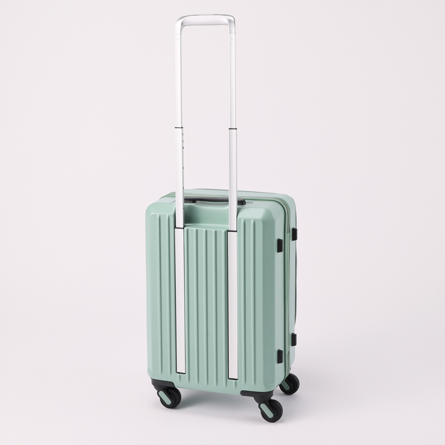 フリクエンター “リエーヴェ” 衝撃緩衝 フロントオープン スーツケース４８ｃｍ 旅行ポーチ７点セット ＜機内持ち込み可＞