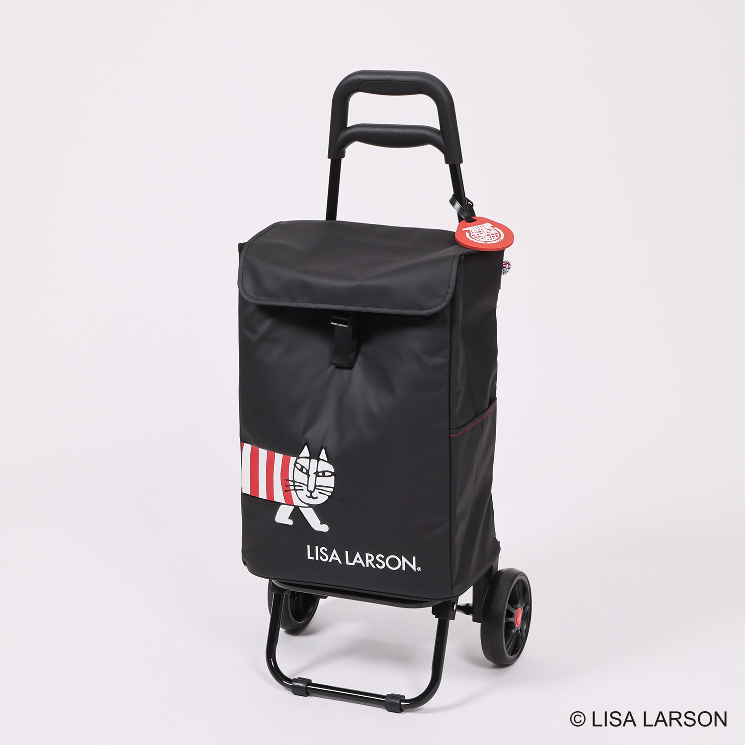 ハピタス× リサ・ラーソン マイキーデザイン 保冷保温 ショッピングカート ＜ネームタグ付＞
