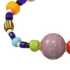 ラグーナ ベネチアンガラス マルチカラー イラスティック ブレスレット