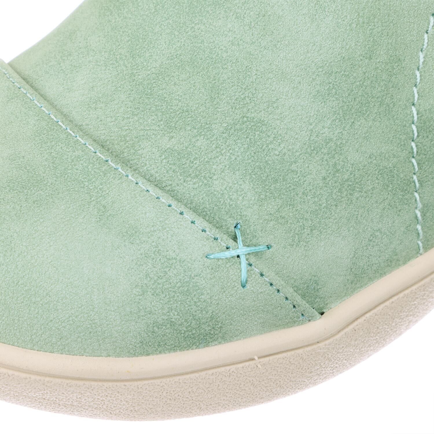 モズ 程良い厚底 超軽量 スリッポンシューズ