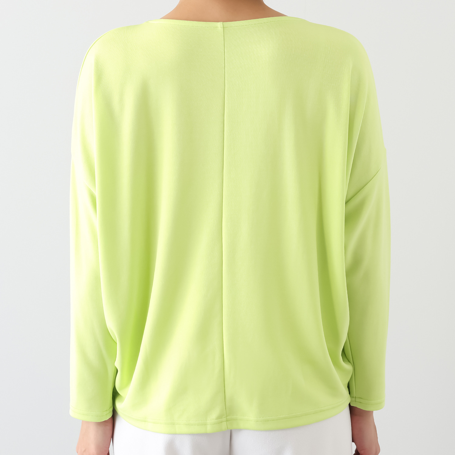 ココンライフ　ドゥ ＵＶカット・吸放湿 キュプラ混 ダンボールニット ラウンドネックＴシャツ