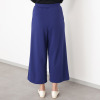 ココンライフ　ドゥ 綿・キュプラ混 “ペアクール”スムース ワイドパンツ