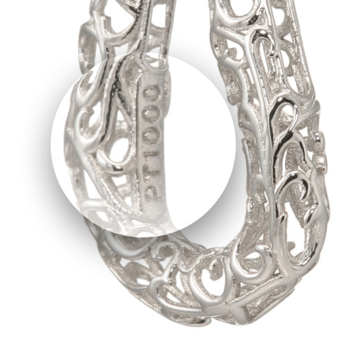 ピュアイズム 純プラチナ ホースシューデザイン ペンダントトップ