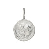 ピュアイズム 純プラチナ アンティーク調 コインモティーフ リバーシブル ペンダントトップ