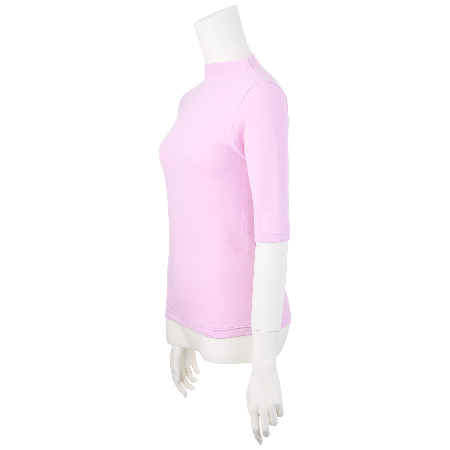 着まわし７デイズ 吸水速乾 紀州パイル ボトルネック 五分袖プルオーバー ３枚セット