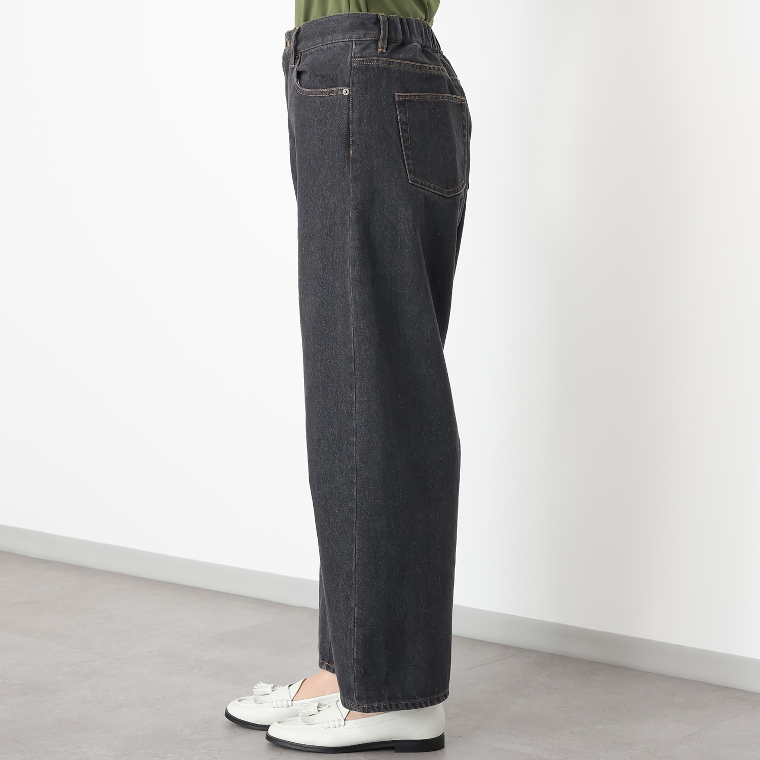 エムジェイアール　バイ マチコ　ジント　ロンドン カーブシルエット デニムパンツ