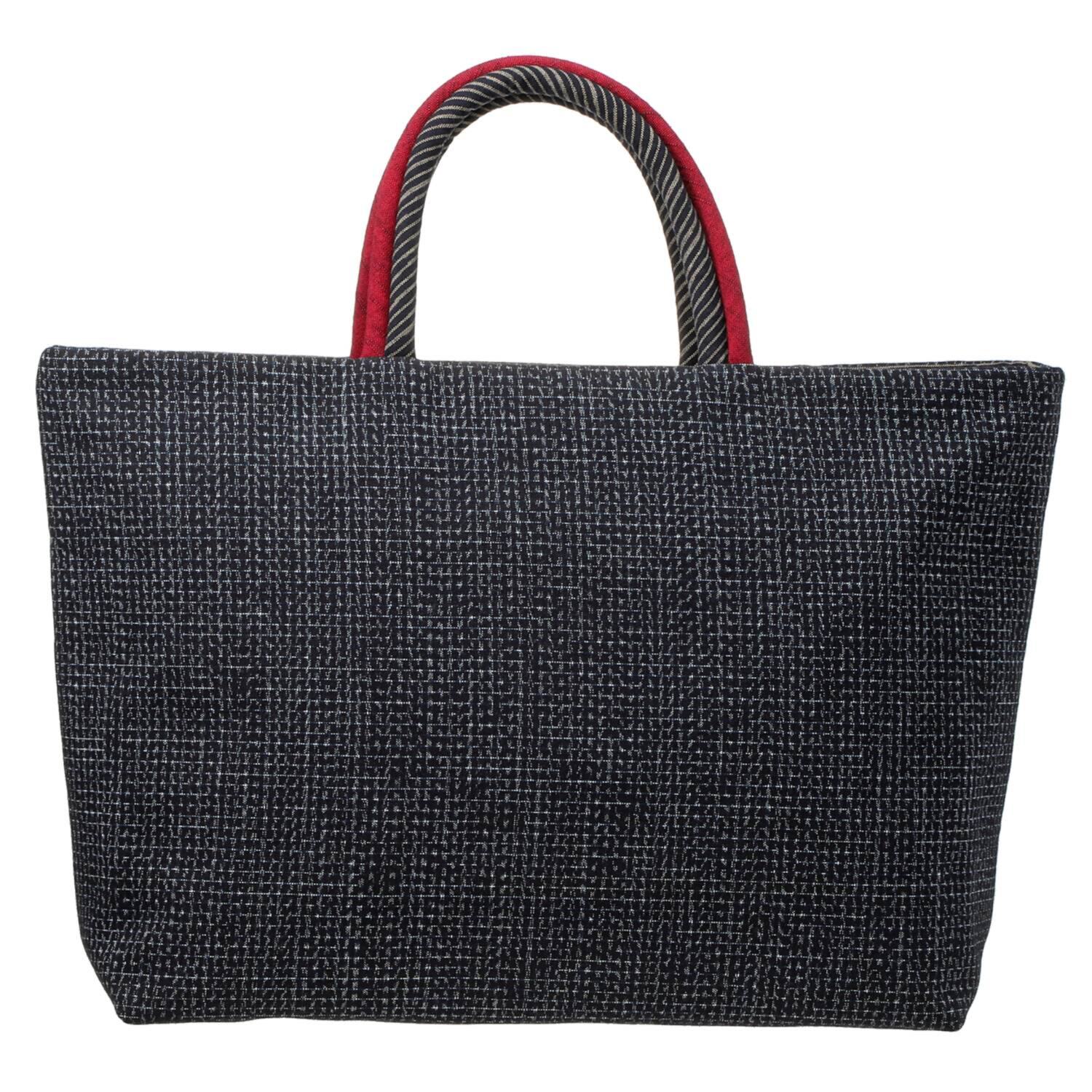 オカモト商店 儀右ヱ門 久留米かすり トートバッグ