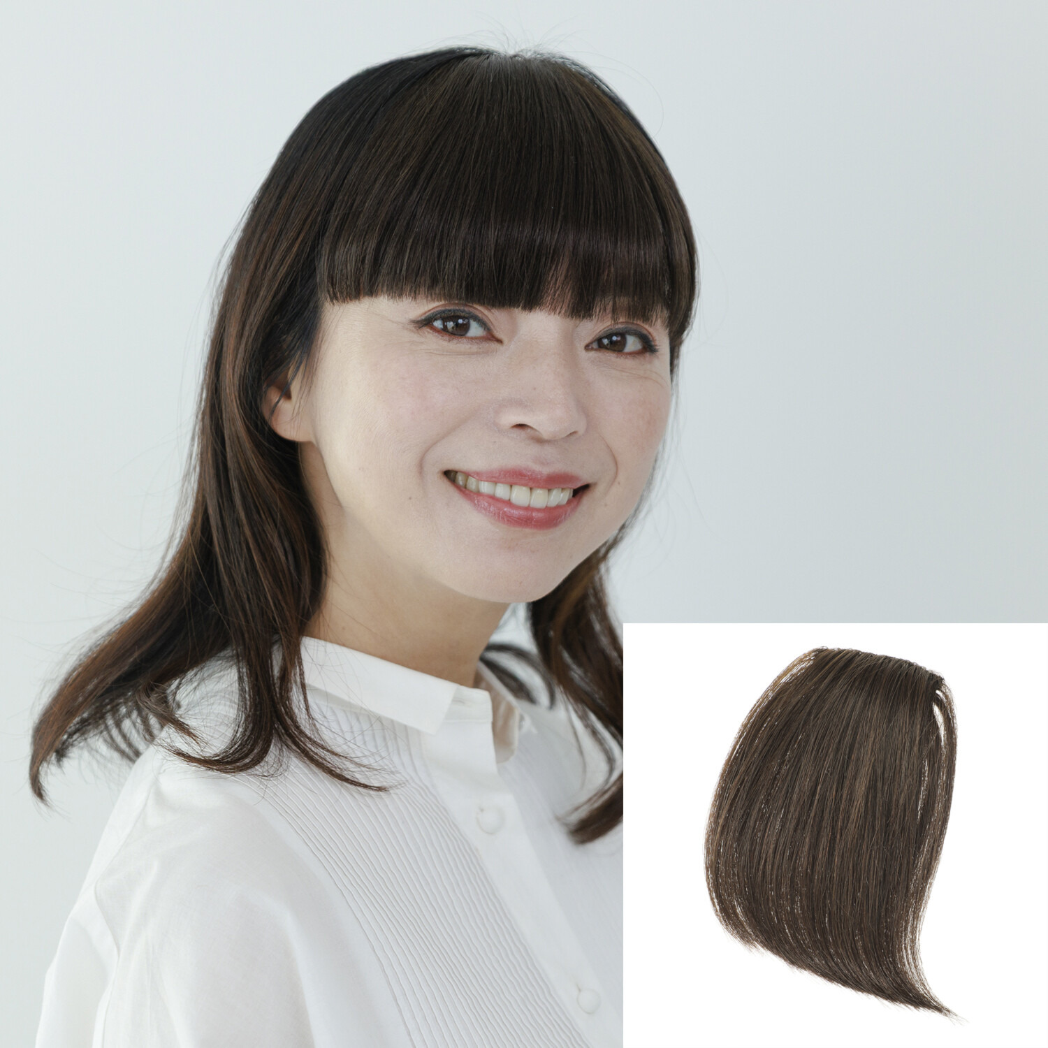 ギンカウィンカ ドレスドヘア 前髪ウィッグ ドゥーブル