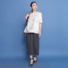オルテンジア 大人カジュアルを整える 気軽にはけて旬な装い Ｉラインタックスカート