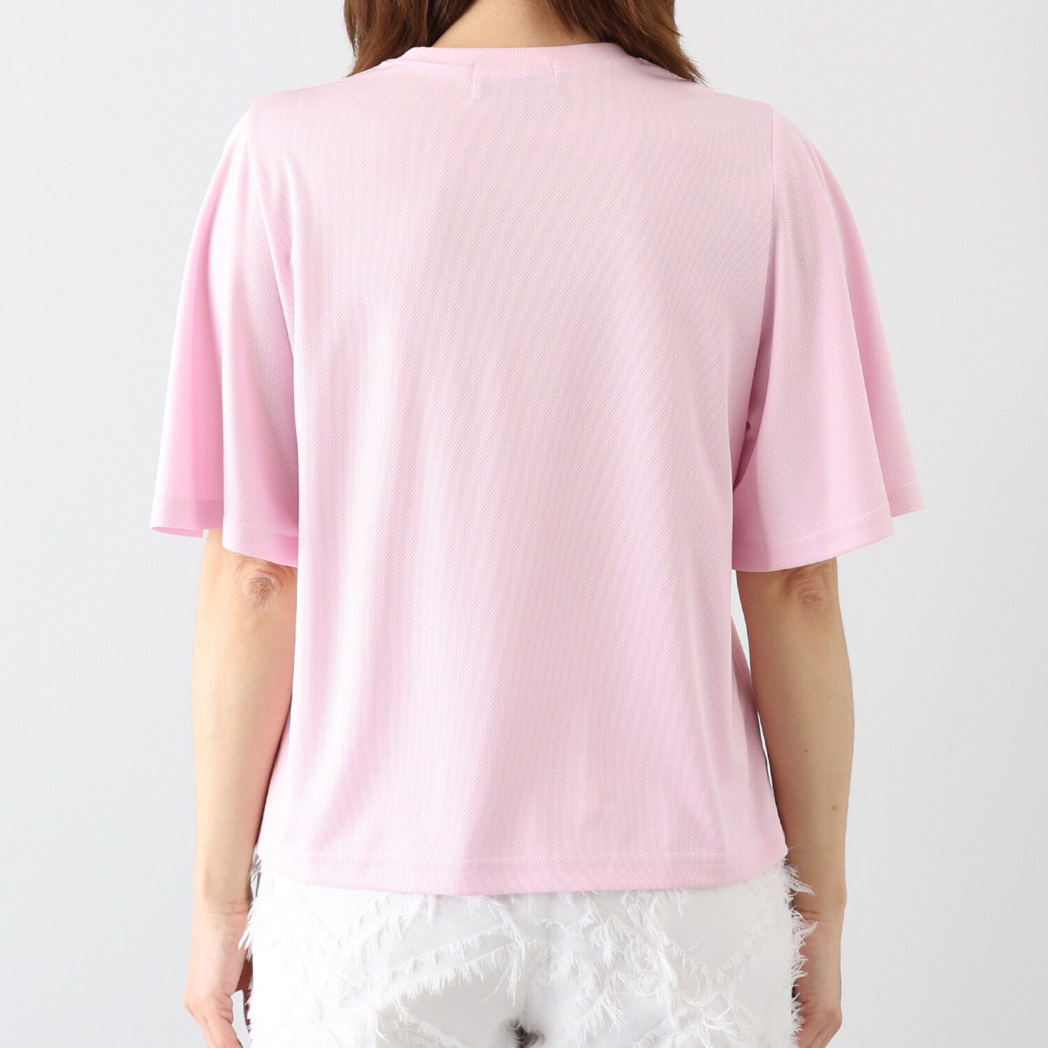 ヴィオラウィル すぐ乾く機能素材 スポーツエレガント フレアースリーブ サマになるＴシャツ