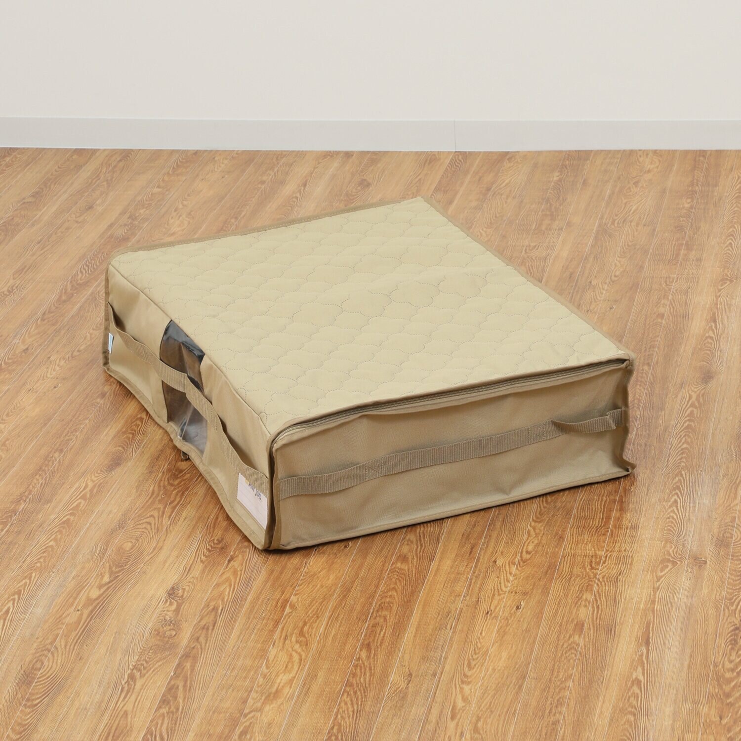 備長炭エアジョブ 大切な衣類などを つぶしすぎずに収納！ 軽圧縮収納ケース 同色２枚組 ＜大＞