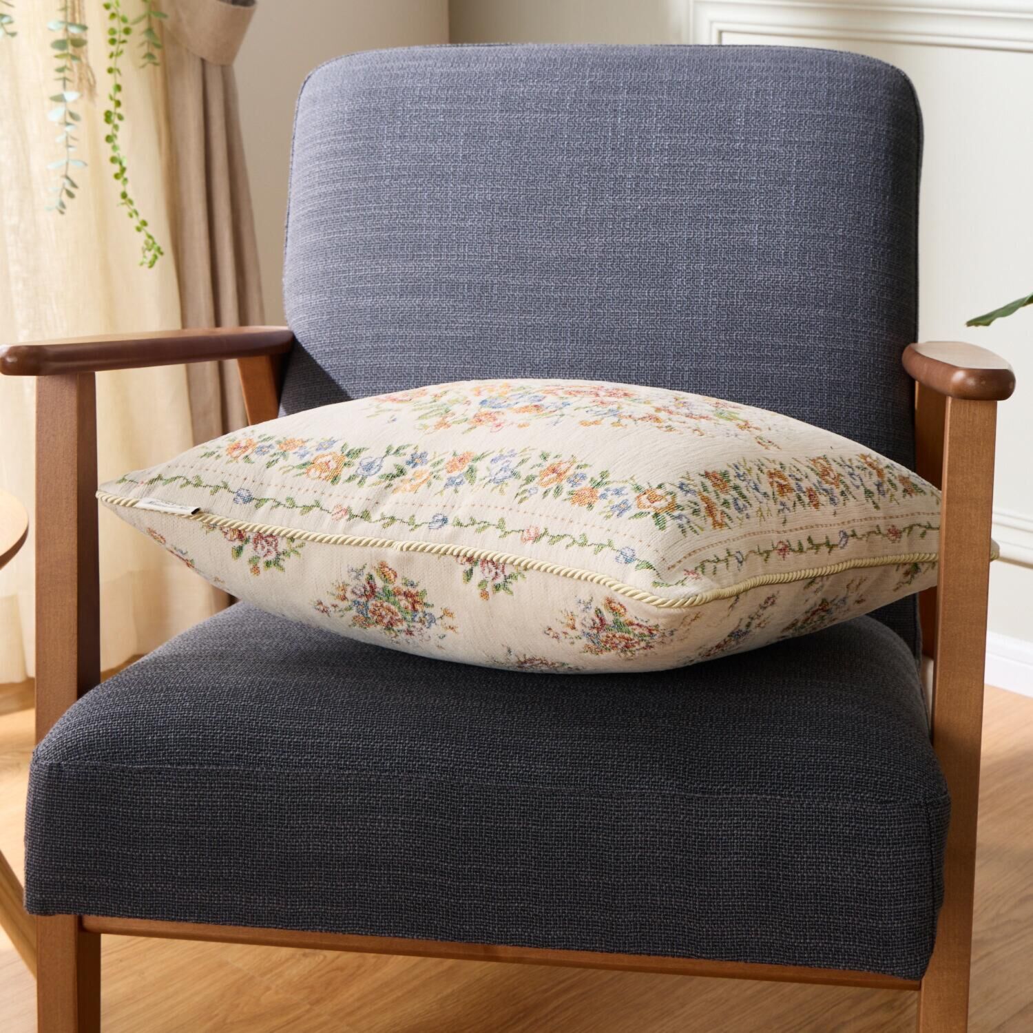 メゾン　ド　ノア はっ水 シェニールゴブラン織 クッション