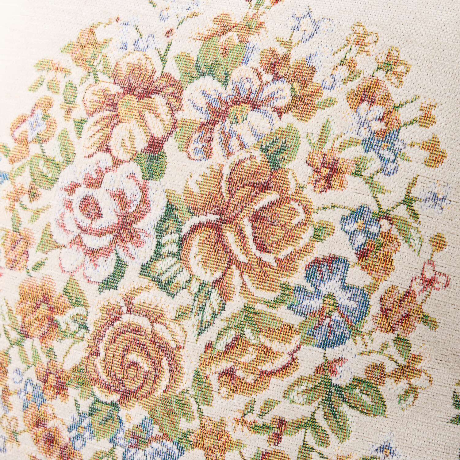 メゾン　ド　ノア はっ水 シェニールゴブラン織 クッション