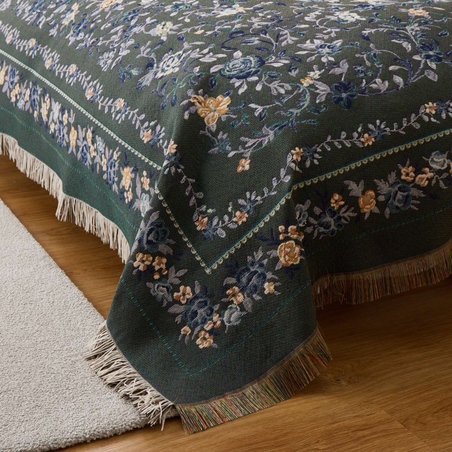 メゾン　ド　ノア はっ水 シェニールゴブラン織 マルチカバー ＜１９０×２４０ｃｍ＞