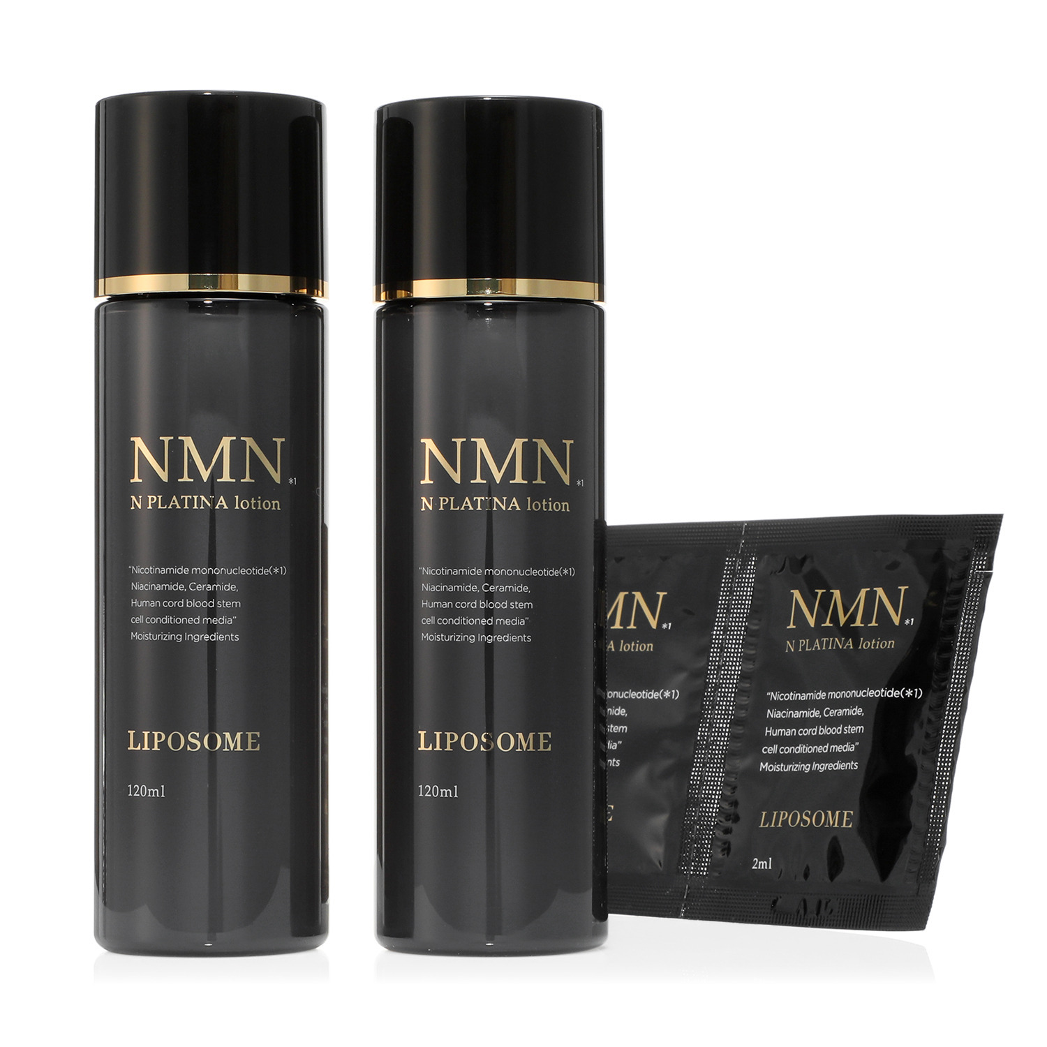 先端成分ＮＭＮ（ニコチン アミドモノヌクレオチド） 配合で潤いハリ肌へ！ リポソームＮ プラチナローション ２本増量セット
