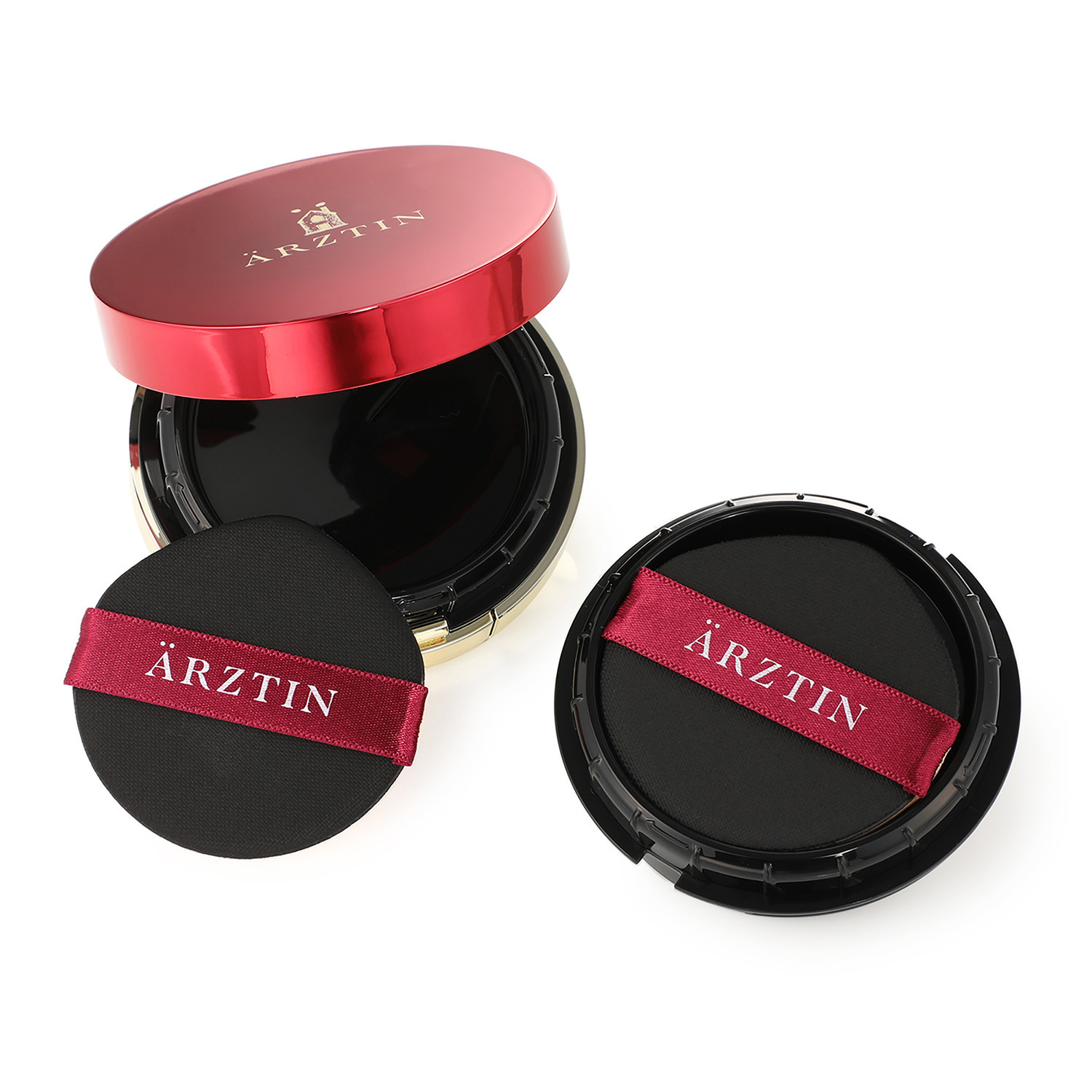 エルツティン 韓国大手美容サロン発 新感覚！削って使う ツヤ感ファンデーション シルクグラインダー ファンデーション ２個分特別セット