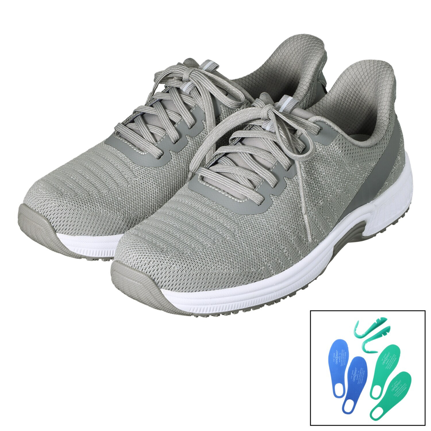 オーソフィート 足の専門家も認める はっ水・防滑 らくらくニットシューズ