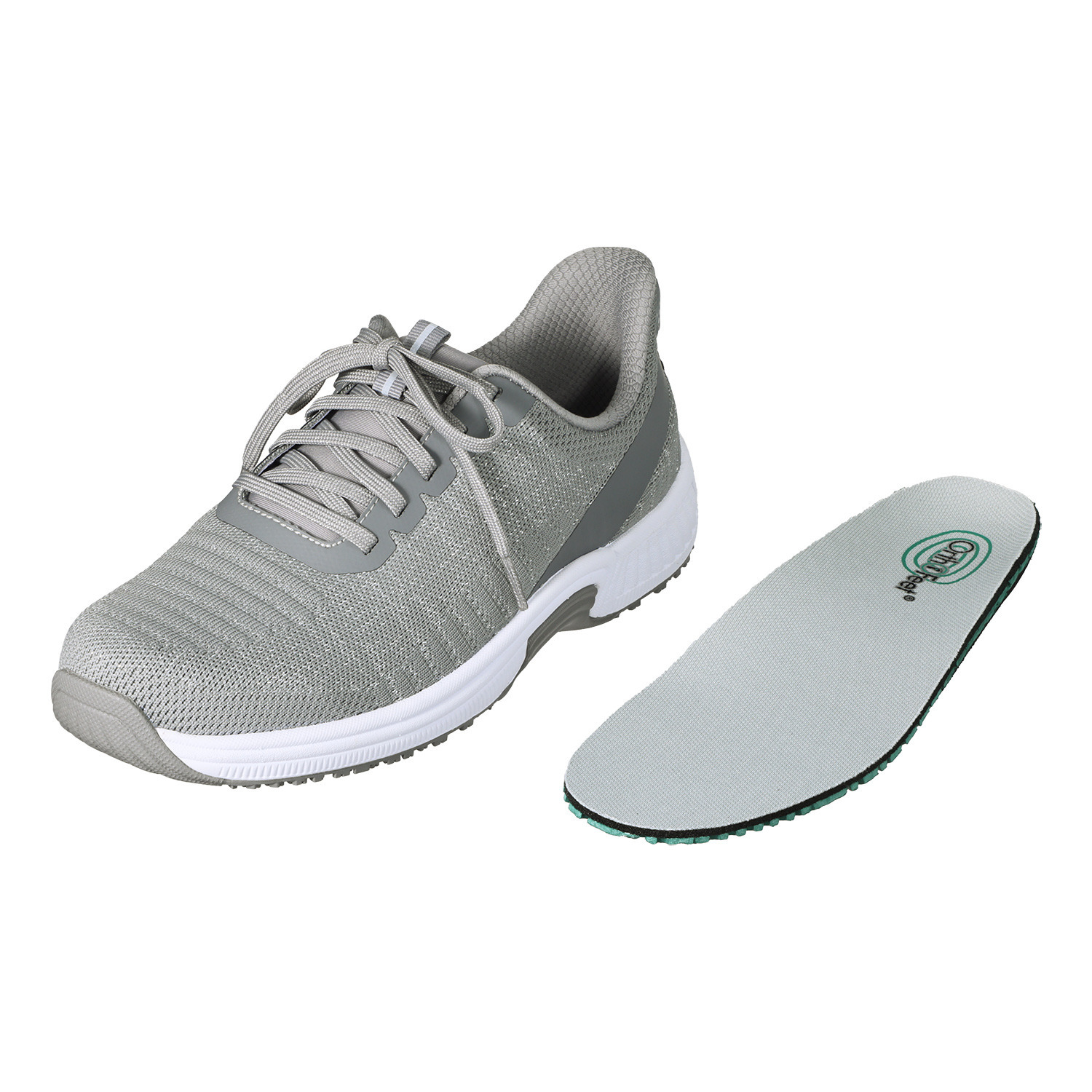 オーソフィート 足の専門家も認める はっ水・防滑 らくらくニットシューズ