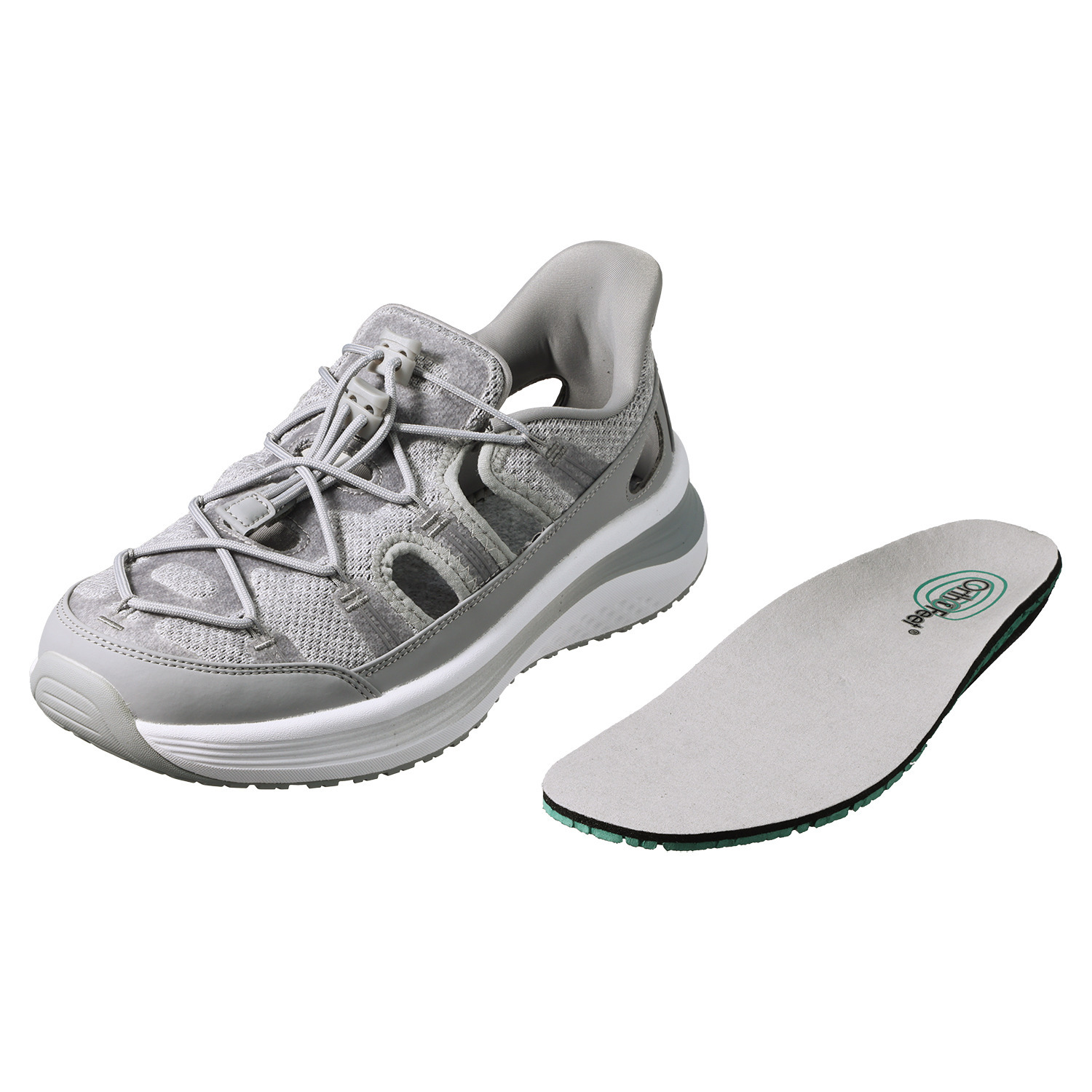 オーソフィート 足の専門家も認める 着脱簡単！歩きやすい！ 春から秋まで履ける スニーカーサンダル