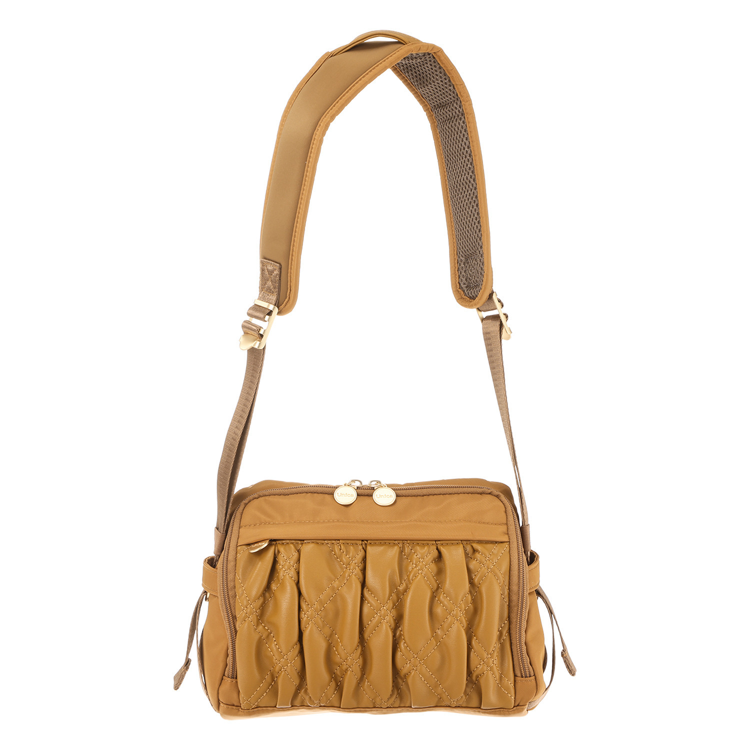 ウニカ 人間工学に基づいた ふんわりキルトポケット ショルダーバッグ