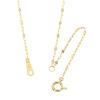 オーサムジュエリー １８Ｋ フローラルチェーン トゥインクルネックレス ＜プレミアムサイズ＞
