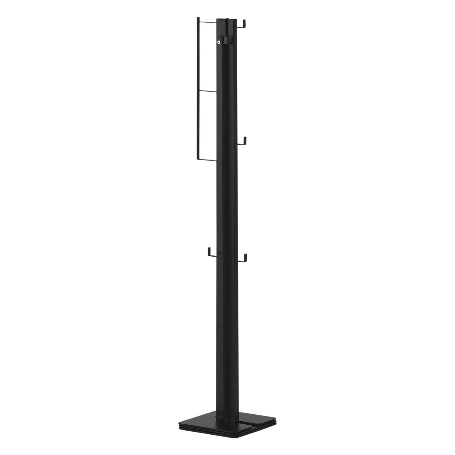 山崎実業　タワー サッと広げて簡単設置！ 折り畳み室内物干し ＜２連＞