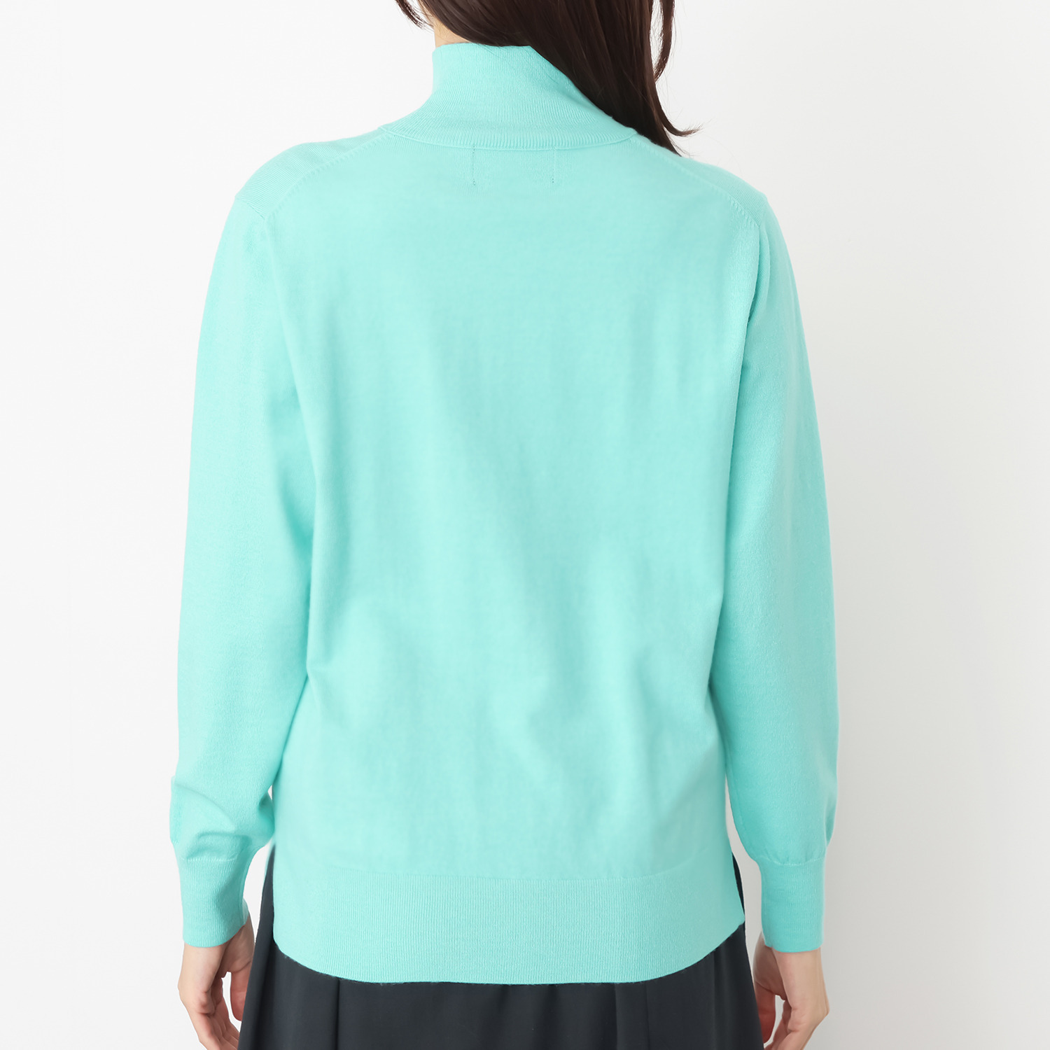 ホリーズ　アズ 刺しゅうアクセント ニットプルオーバー