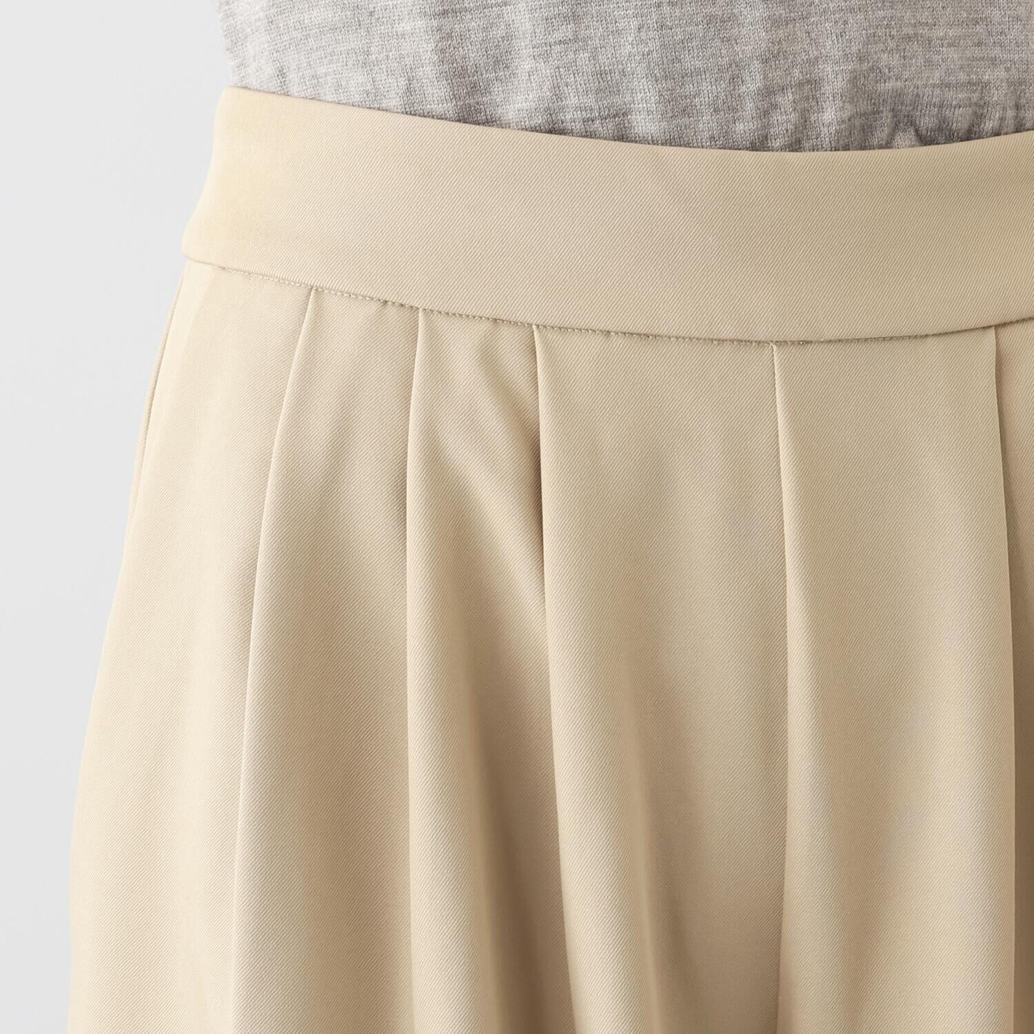 ホリーズ　アズ フロントタックアクセント ワイドパンツ