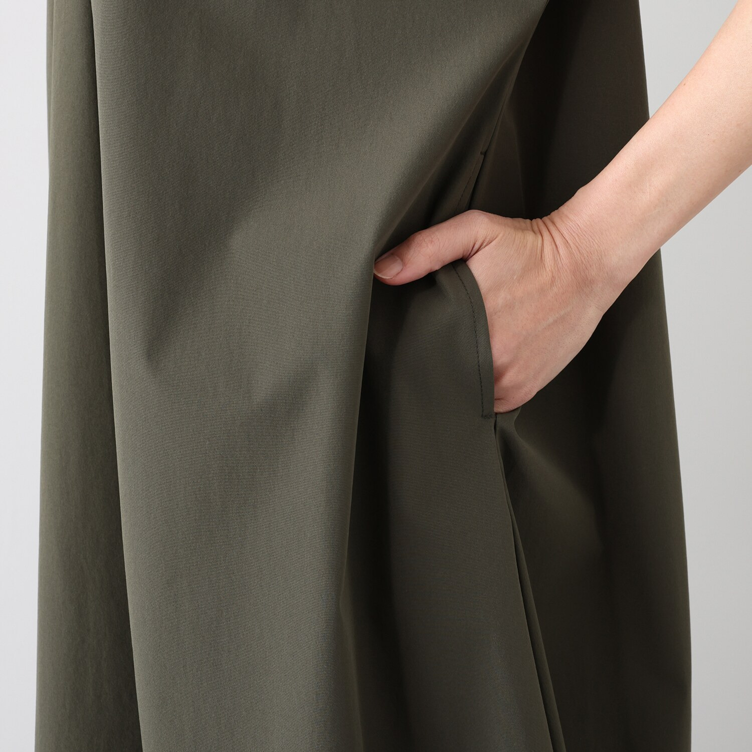 ハッシュパピー スキッパー シャツワンピース