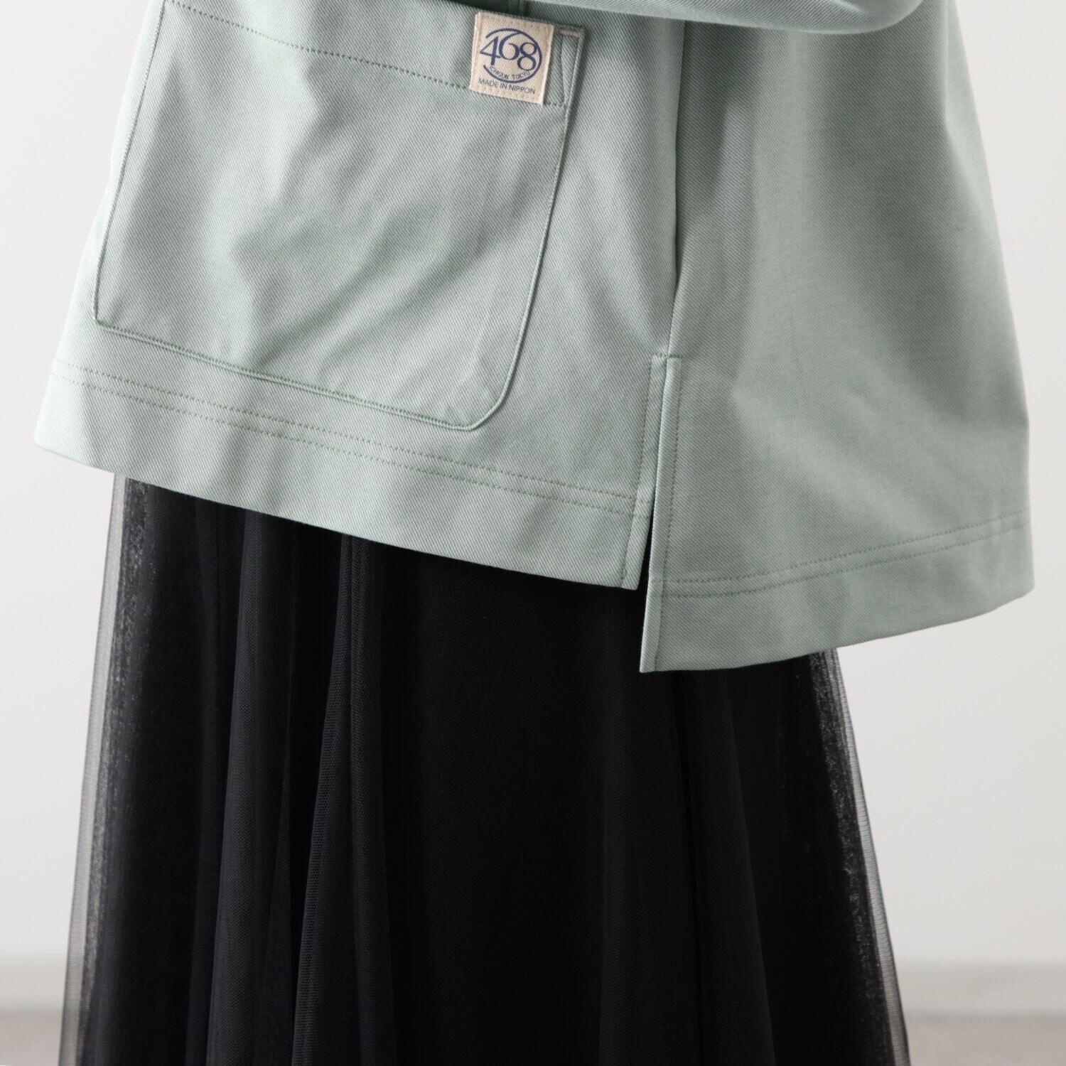 シロヤイチガントウキョウ ベルガモ ツイルジャケット