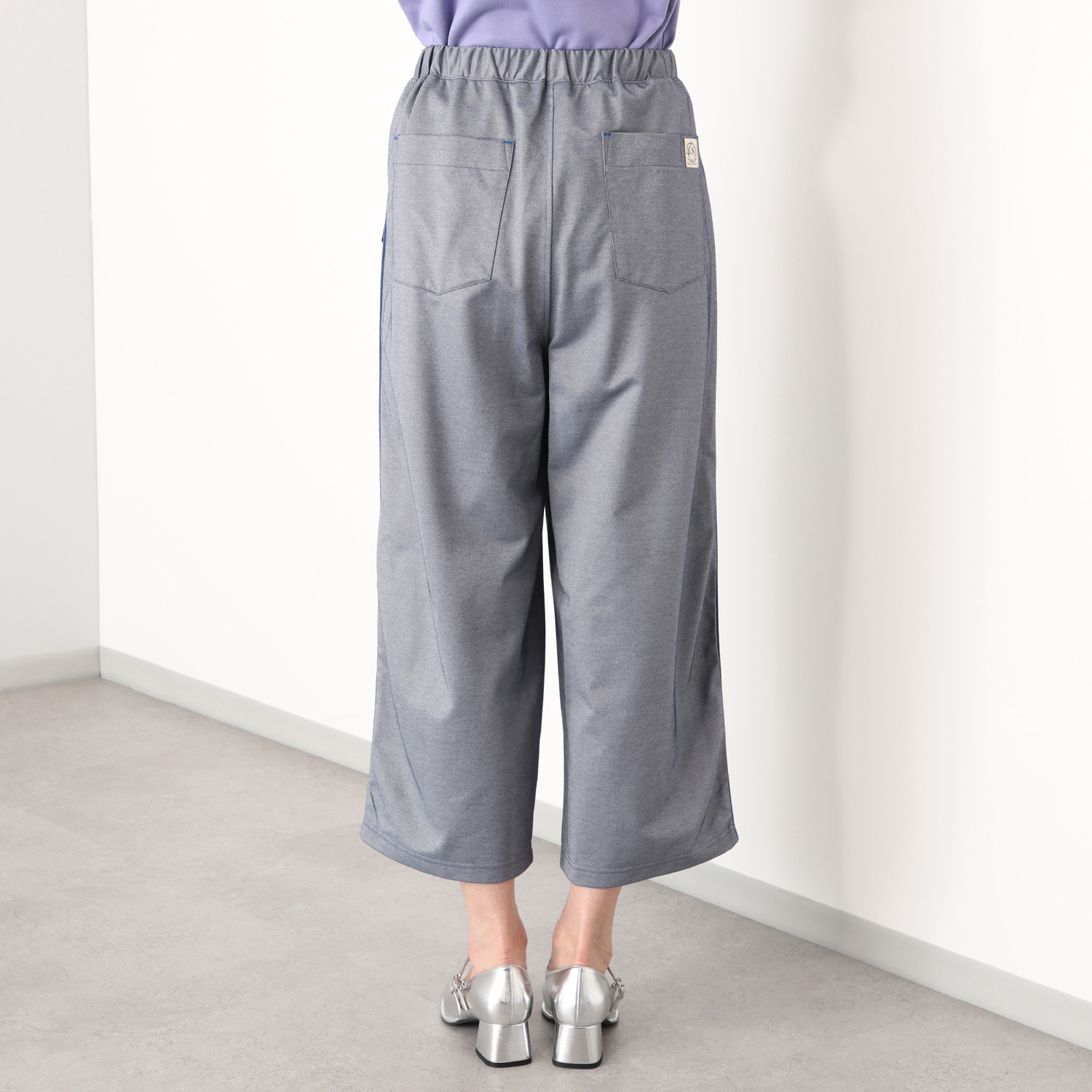 シロヤイチガントウキョウ ベルガモ ツイルワイドパンツ