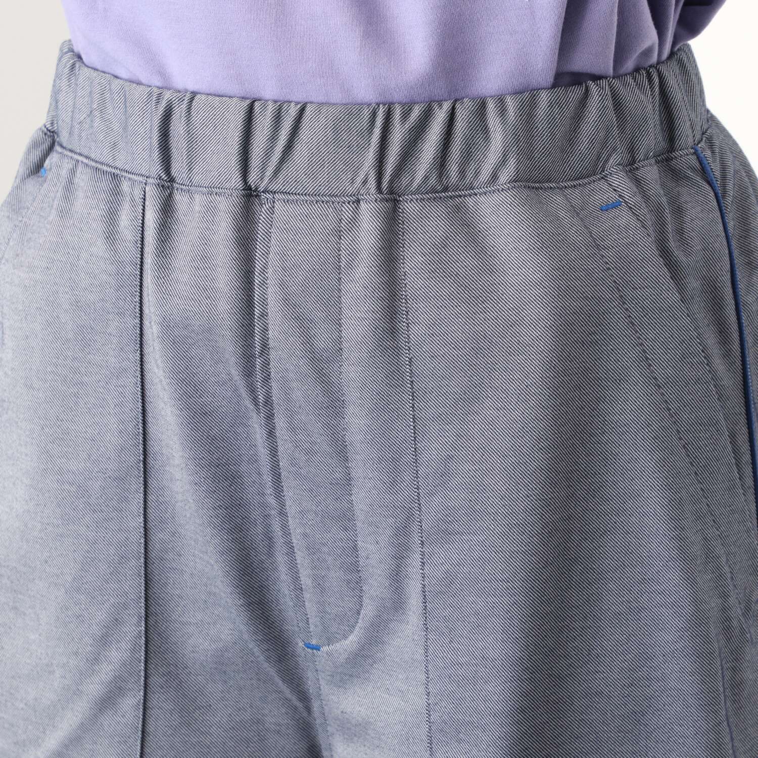 シロヤイチガントウキョウ ベルガモ ツイルワイドパンツ