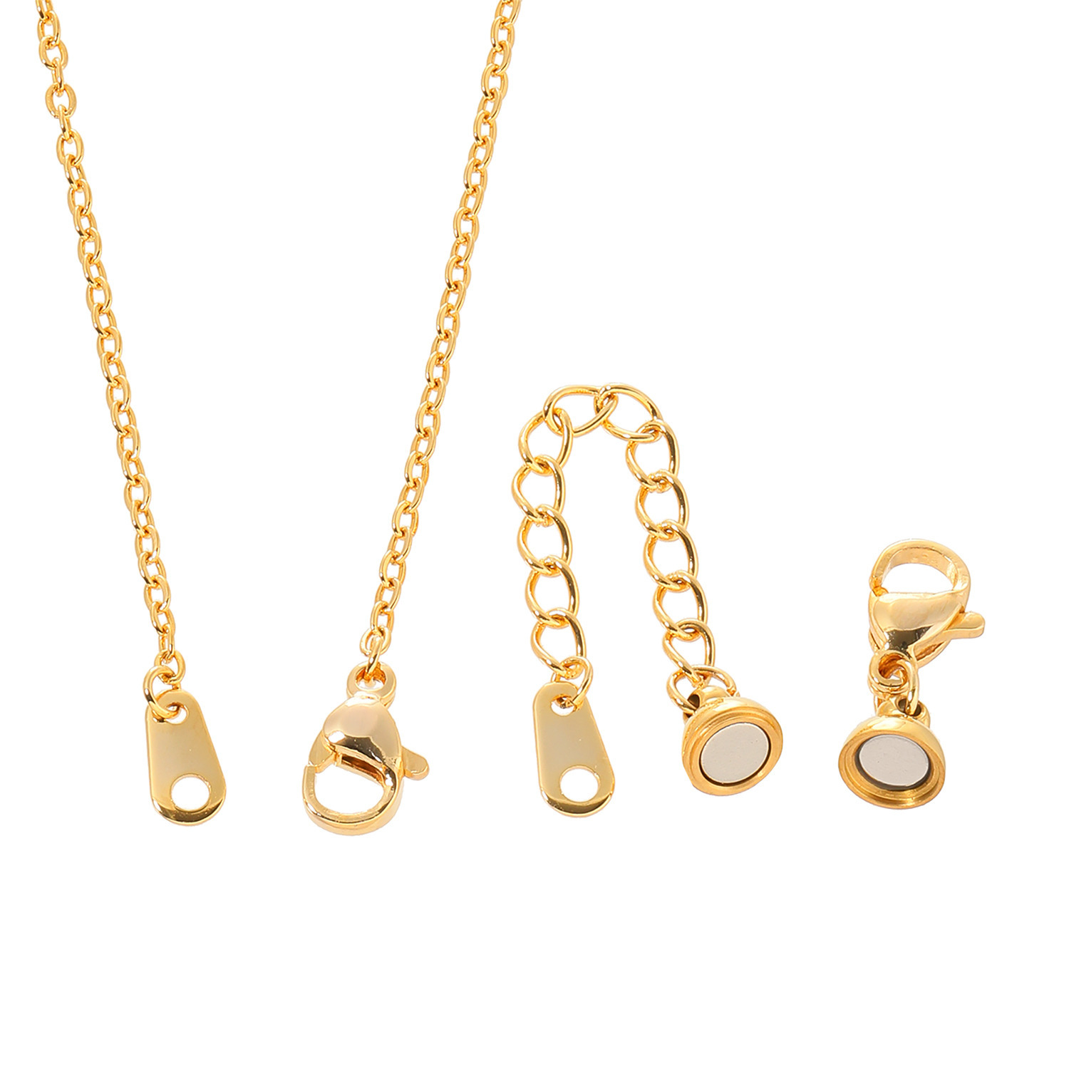 ハーキマーダイヤモンド ８ｍｍＵＰ ロッククリスタルクォーツ クジャクの羽ネックレス＆ マグネットアジャスター セット