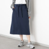 ラソエヌサーティスリー ディグリーズ バイオウォッシュ加工 ウエスト調整可能 ワークカーゴスカート