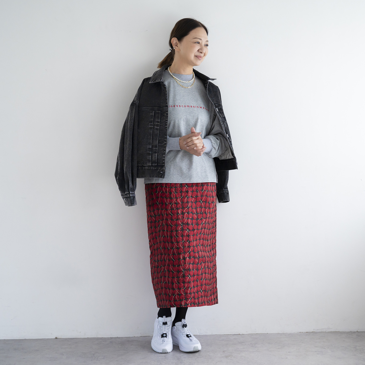 イロプライム 柔らか素材 控えめロゴＴシャツ