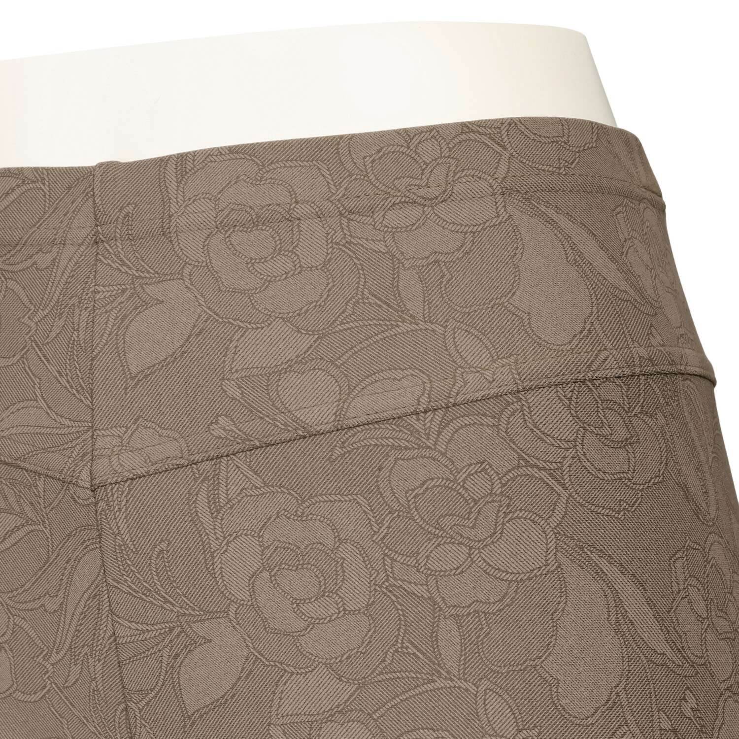 ダイア　アロー ＵＶカット・接触冷感 ジャガード風美脚 レギンスパンツ