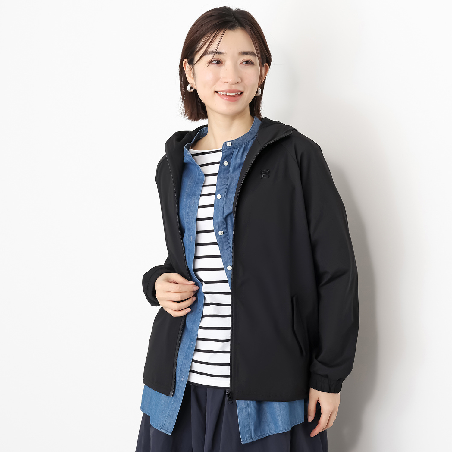 フィラ ＵＶカット・吸水速乾 ラグランスリーブ フルジップパーカー