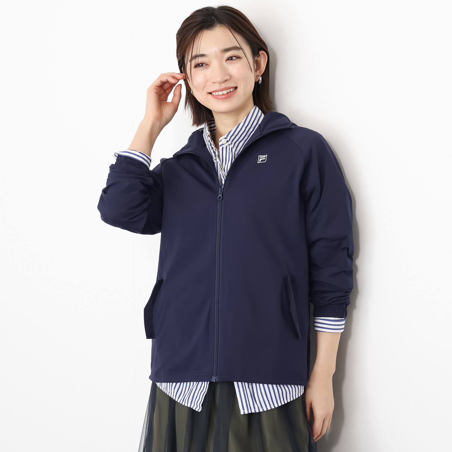 フィラ ＵＶカット・吸水速乾 ラグランスリーブ フルジップパーカー