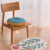 ＥＬＬＥ　ＨＯＭＥ スプリングコレクション リバーシブル ラウンドクッション