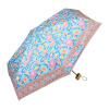 ノットヨット かわいいプリント柄 晴雨兼用 折りたたみ傘