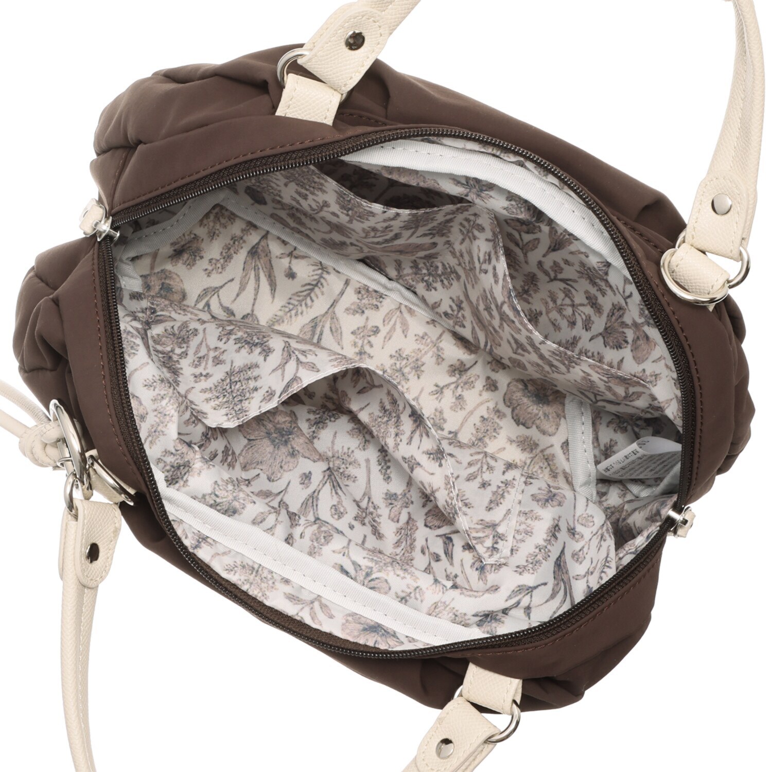 マドモワゼル　ザザ チャーム付 はっ水 ２ウェイバッグ