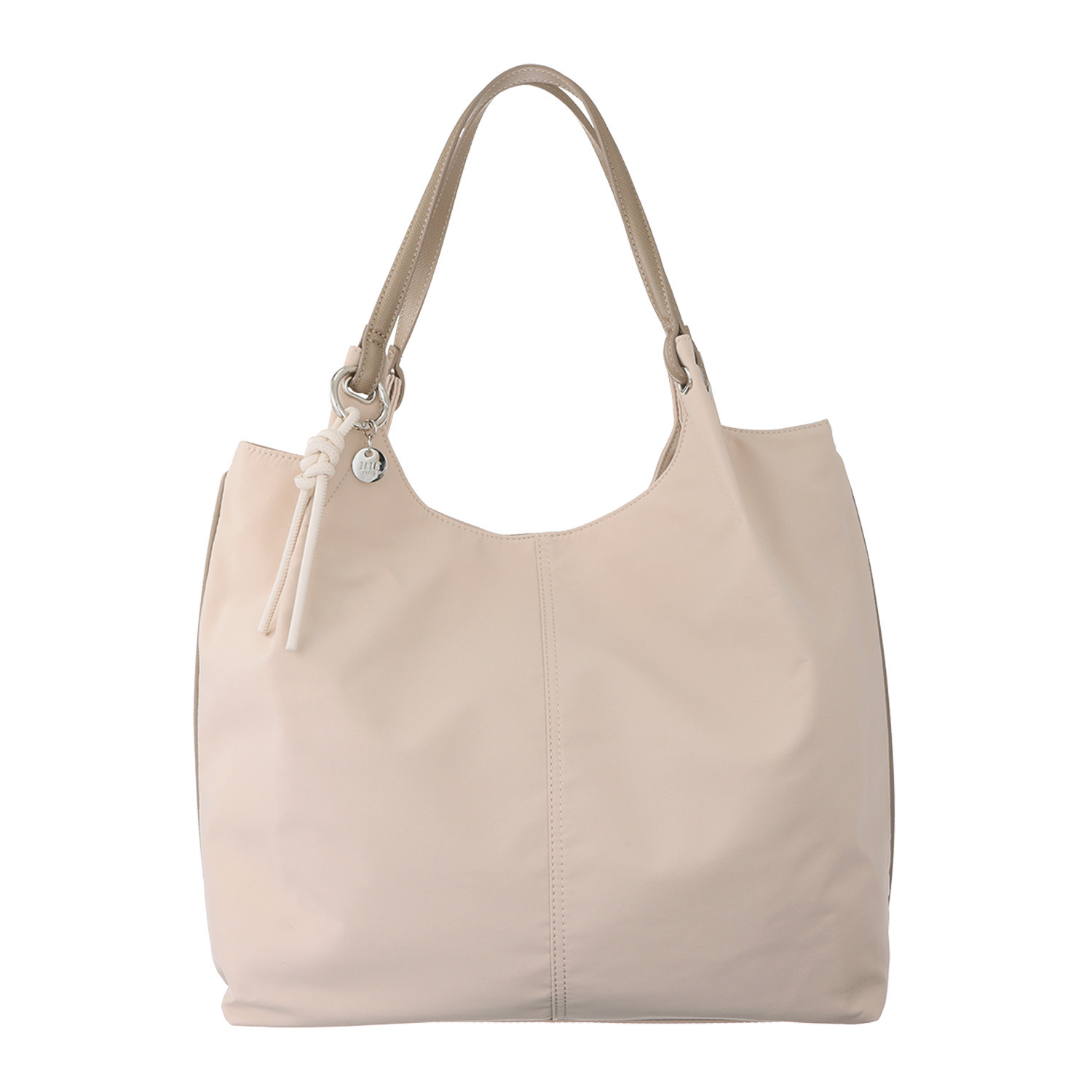 マドモワゼル　ザザ チャーム付 はっ水 トートバッグ