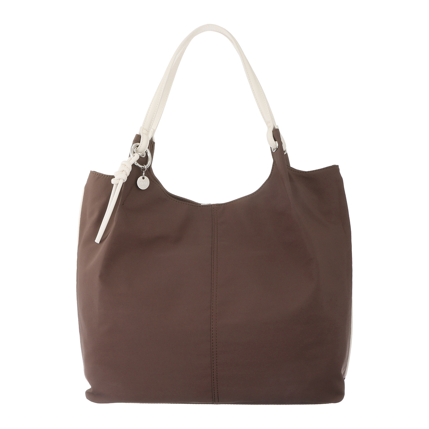 マドモワゼル　ザザ チャーム付 はっ水 トートバッグ