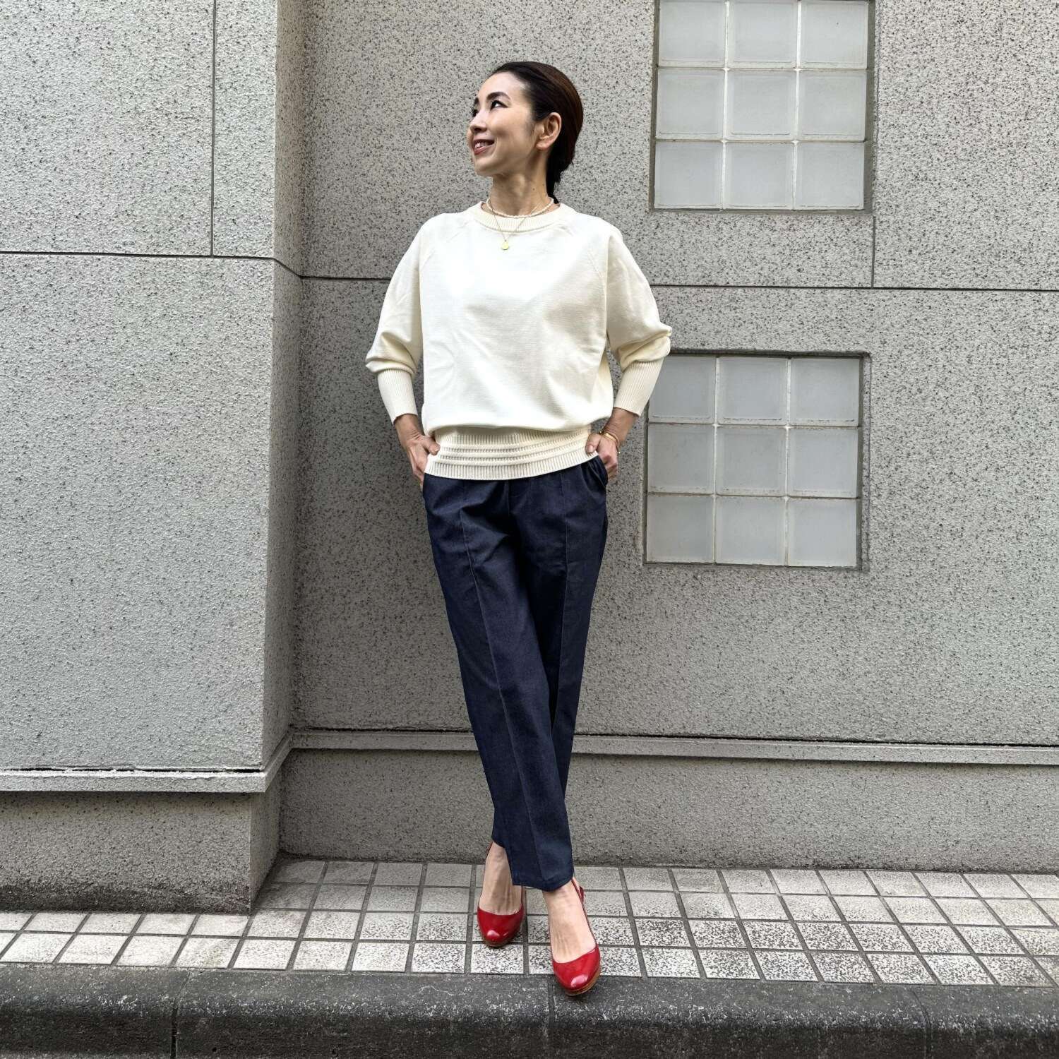 タマミ　ワタナベ ニットプルオーバー “マシュマリッチ”