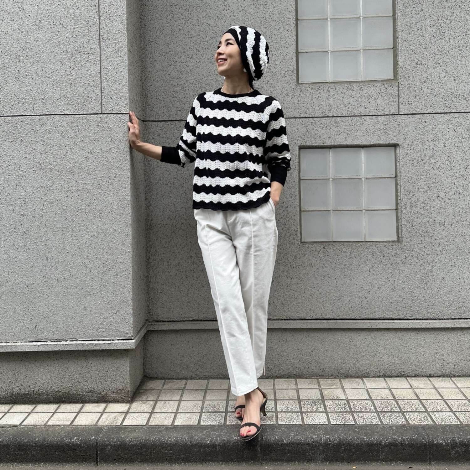 タマミ　ワタナベ テーパードシルエット スウィンギーパンツ