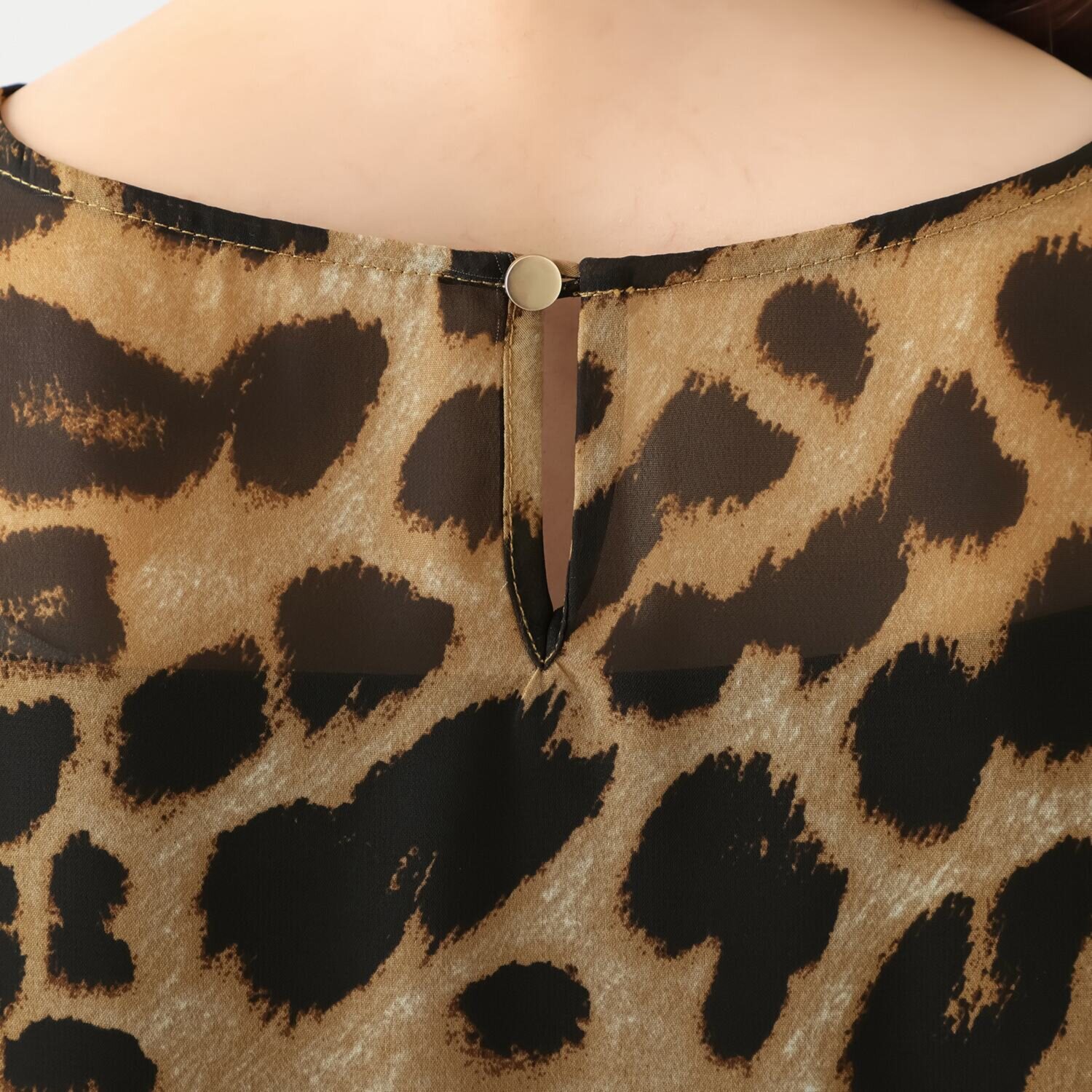 タマミ　ワタナベ インナー付 シアーブラウス “エールクレール”