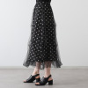 ミミコプラス チュールメッシュ シアーで作る バルーンシルエット ロングスカート