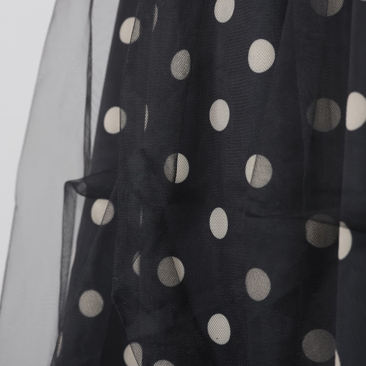 ミミコプラス チュールメッシュ シアーで作る バルーンシルエット ロングスカート