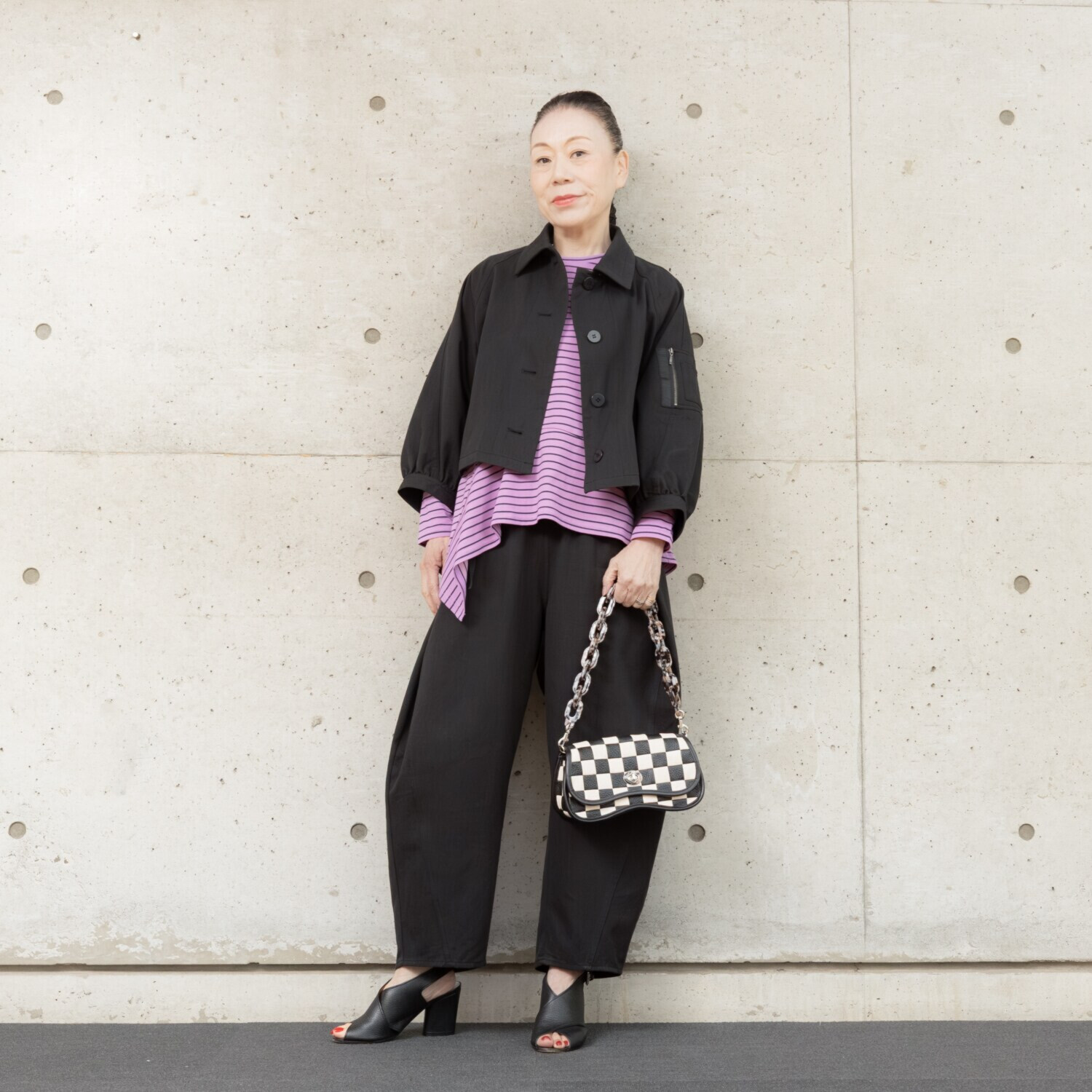 ヒロコ　デシネール ニュースラブデニム 大人女子のための すっきり着丈 おしゃれジャケット